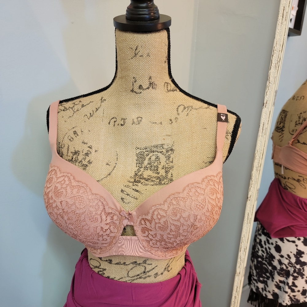NWT 38DDD Body by Victoria lined demi bra